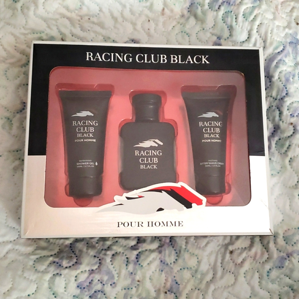 Racing club Black men's gift set